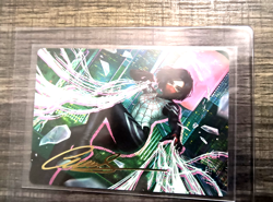 MTG MARVEL'S SPIDER-MAN ART SERIES 29 SILK, WEB WEAVER GOLD STAMP 29/54 NM/M - Image 1