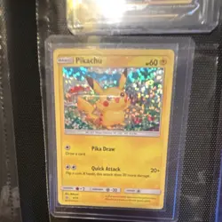 Pokemon Pikachu McDonald's 2018 004/012 Promo Holo Card English (READ) - Image 1