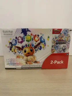 Pokemon Prismatic Evolutions Elite Trainer Box + Booster Bundle - Costco SEALED - Image 1