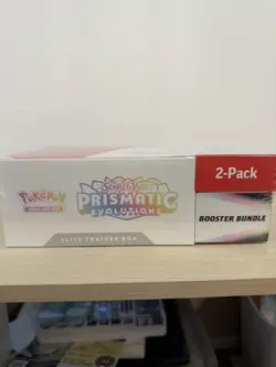 Pokemon Prismatic Evolutions Elite Trainer Box + Booster Bundle - Costco SEALED - Image 4