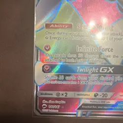 Pokemon TCG Gardevoir GX 140/147 Burning Shadows Full Art Ultra Rare Holo - Image 3