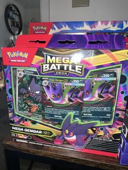 New! Mega Battle Deck: Mega Gengar EX Factory Sealed Pokemon TCG - Image 1