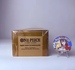 One Piece TCG Card Game 1st Year Anniversary Set English Edition New & SEALED - Image 1