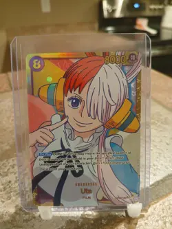 One Piece TCG Uta SEC OP02-120 Paramount War Secret Rare English - Image 1