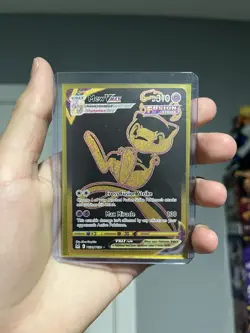 Pokemon Mew VMAX TG30/TG30 Lost Origin Secret Rare Full Art Holo Card - Image 1
