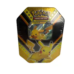 Pokemon Trading Card Game (TCG): Pikachu V Powers Tin - FACTORY SEALED NEW 820650807794 - Image 1