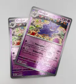 Gengar Reverse Holo 094/165 2x Pokemon Card 2023 Scarlet & Violet 151 x2 - Image 1