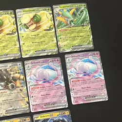 Pokemon Black Bolt White Flare EX Lot Set of 16 Cards Double Rare English - NM/M - Image 4