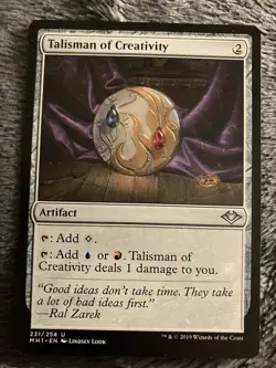 Magic The Gathering MTG - Talisman of Creativity - Modern Horizons 3 - Image 1