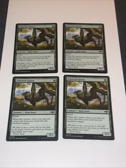 MTG Commander TDM C Arboreal Grazer #0245 PLAYSET 4X X4 - Image 1