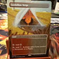 Sunbillow Verge (Borderless) Aetherdrift Regular NM R 0373 - Image 1