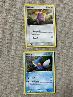 Pokemon TCG - Mudkip 018/Whismur 019 Holo (EX Deck Tin) MP - Image 1