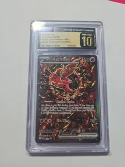 Oricorio ex CGC Pristine 10 Black Star Promo 024 Mega Charizard X UPC Pokemon - Image 3