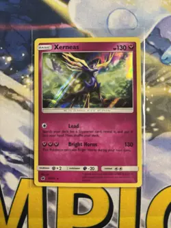 Pokemon Card Xerneas Crimson Invasion Holo Rare 73/111 Near Mint - Image 3