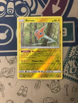 Rotom 50/156 Rev Reverse Holo SM Ultra Prism Pokemon - Image 3
