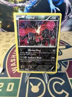 Yveltal 65/114 Rev Reverse Holo XY Steam Siege Pokemon TCG - Image 1