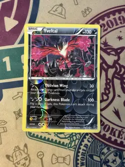 Yveltal 65/114 Rev Reverse Holo XY Steam Siege Pokemon TCG - Image 3
