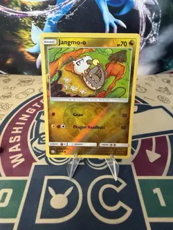 Jangmo-o 161/236 Reverse Holo Common Cosmic Eclipse Pokemon - Image 1