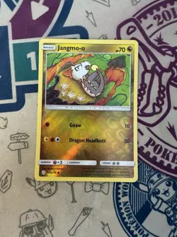 Jangmo-o 161/236 Reverse Holo Common Cosmic Eclipse Pokemon - Image 3