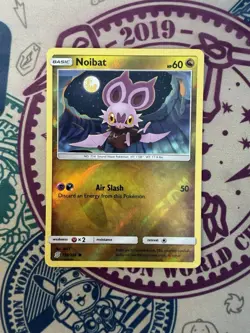 Noibat 158/236 Reverse Holo Common SM-Unified Minds Pokemon TCG - Image 3
