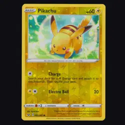 Pikachu 065/202 Sword & Shield Cosmos Holo Promo Pokemon TCG NM - Image 1