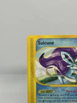 2002 Pokemon TCG Black Star Promo #53 Suicune Pokemon 4Ever Movie Promo - CREASE - Image 2