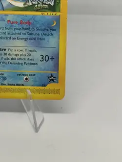 2002 Pokemon TCG Black Star Promo #53 Suicune Pokemon 4Ever Movie Promo - CREASE - Image 4