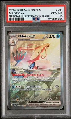 PSA 10 Milotic ex SIR - Surging Sparks #237 Pokemon - Image 1
