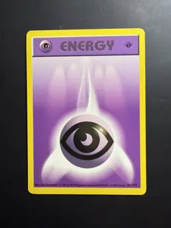 [NM+] 1999 POKEMON BASE SET 1ST EDITION #101 PSYCHIC ENERGY - Image 1