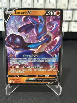 Lucario V 027/073 - Champions Path - Full Art Holo - Pokemon TCG - Image 1