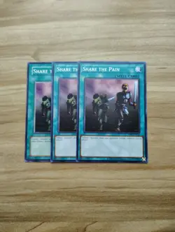 Yu-Gi-Oh! - Share The Pain - 3X - Full Playset - Image 1