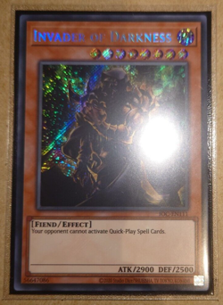 Yu-Gi-Oh! TCG Invader of Darkness Invasion of Chaos IOC-EN111 Unlimited Secret - Image 1