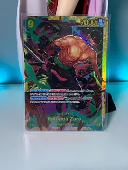 [NM] Roronoa Zoro - OP06-118 SEC - One Piece TCG - Canadian Seller! - Image 1