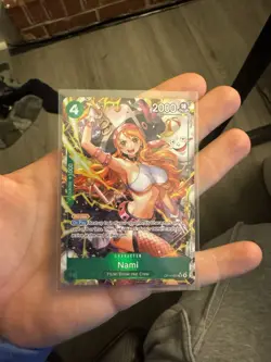 One Piece CCG Nami Manga Alternate Art - Image 1