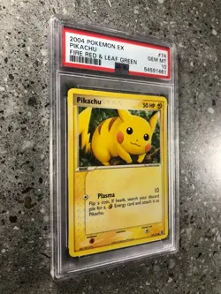 Pokemon TCG Cards Pikachu 74/112 FRLG Fire Red & Leaf Green PSA 10 GEM MINT - Image 3