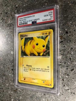 Pokemon TCG Cards Pikachu 74/112 FRLG Fire Red & Leaf Green PSA 10 GEM MINT - Image 4