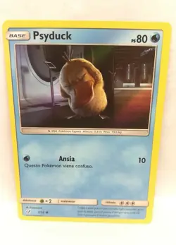 Carta Card Pokemon Psyduck HOLO Detective Pikachu 7/18 ITA Mint - Image 1