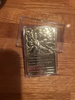 Pokemon Charizard Limited Edition 23K Gold-Plated Trading Card Burger King 1999 - Image 5