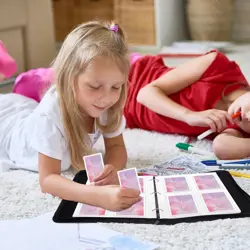 Trading Card Binder 50 Pages 400 Pockets Cat Pattern- TCG/Pokemon/Yu-Gi-Oh - Image 3