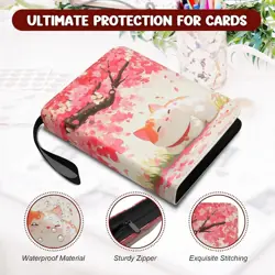 Trading Card Binder 50 Pages 400 Pockets Cat Pattern- TCG/Pokemon/Yu-Gi-Oh - Image 5