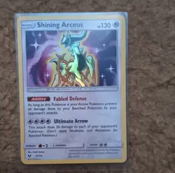 Pokemon Shining Arceus Shining Legends 57/73 Holo Shiny Rare Card English - Image 1