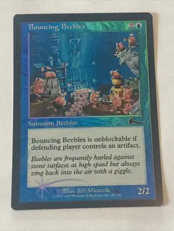 Bouncing Beebles Foil Urza's Legacy - Near Mint - Image 1