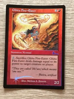 Ghitu Fire-eater Foil Urza's Legacy - Near Mint - Image 1