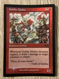 Goblin Medics Foil Urza's Legacy - Near Mint - Image 1