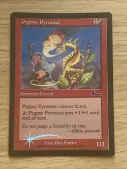Pygmy Pyrosaur Foil Urza's Legacy - Near Mint - Image 1