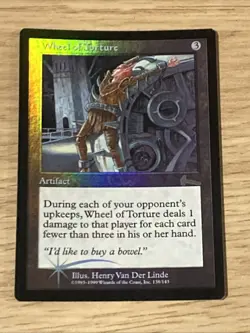 Wheel Of Torture Foil Urza's Legacy - Near Mint - Image 1