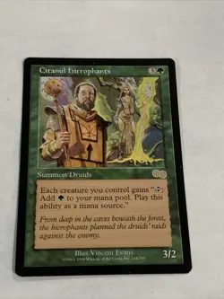 MTG-Magic the Gathering- Citanul Hierophants - Urza's Saga- NM - Image 1