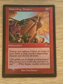 Impending Disaster Foil Urza's Legacy - Near Mint - Image 1