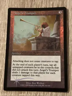 Angel’s Trumpet Foil Urza's Legacy - Near Mint - Image 1
