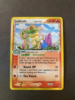 Pokemon Ludicolo Holo 6/100 Ex Crystal Guardians Delta Species No Psa - Image 4